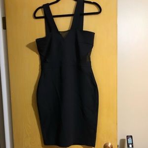 Black cocktail dress